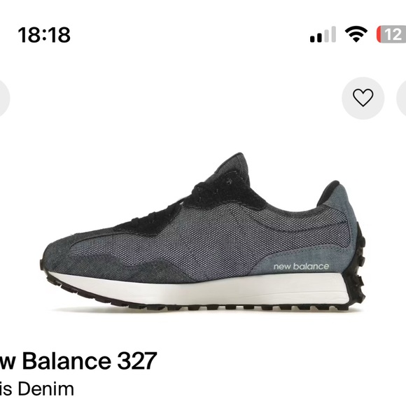 New Balance Blue Athletic Shoes with Lightweight Mesh Upper and Padded Tongue - Picture 6 of 6